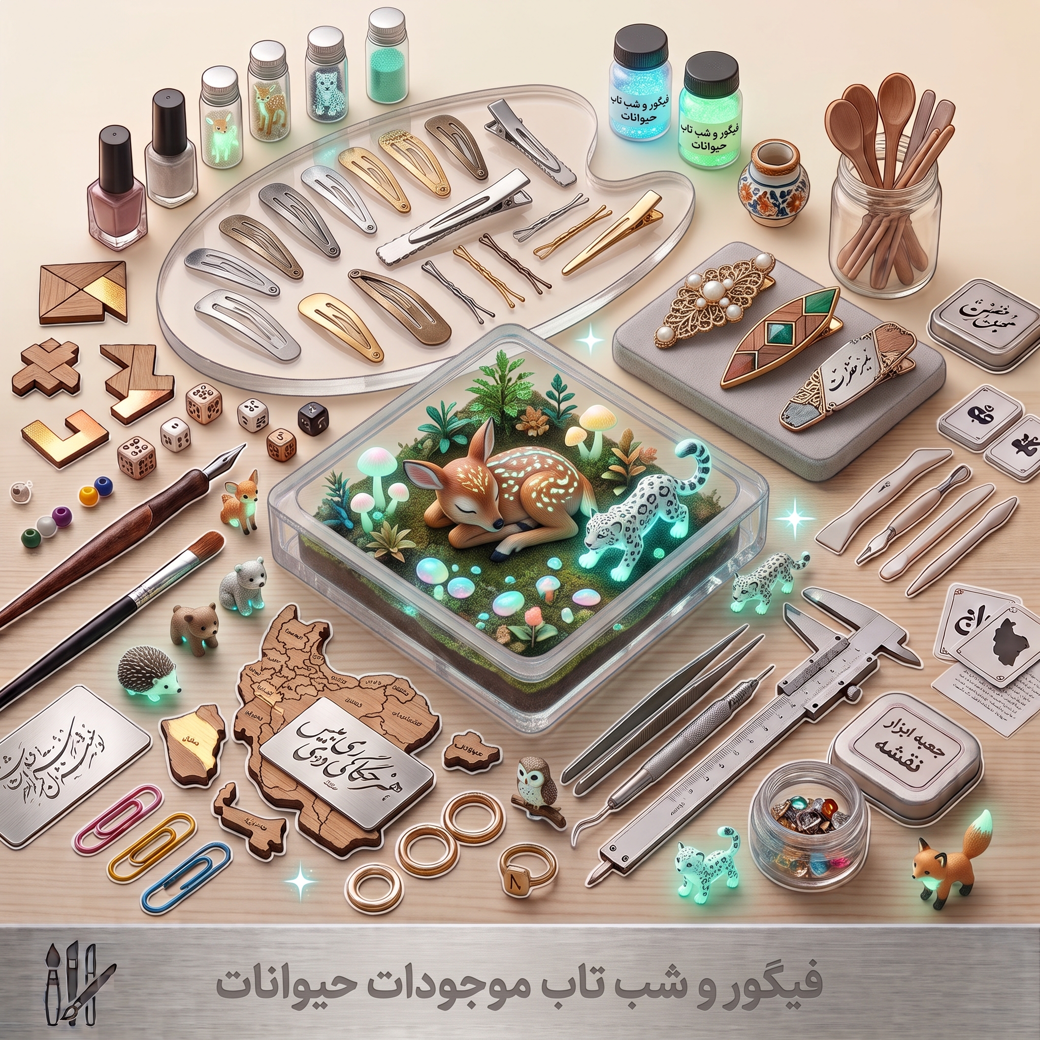 فیگور و شب تاب حیوانات