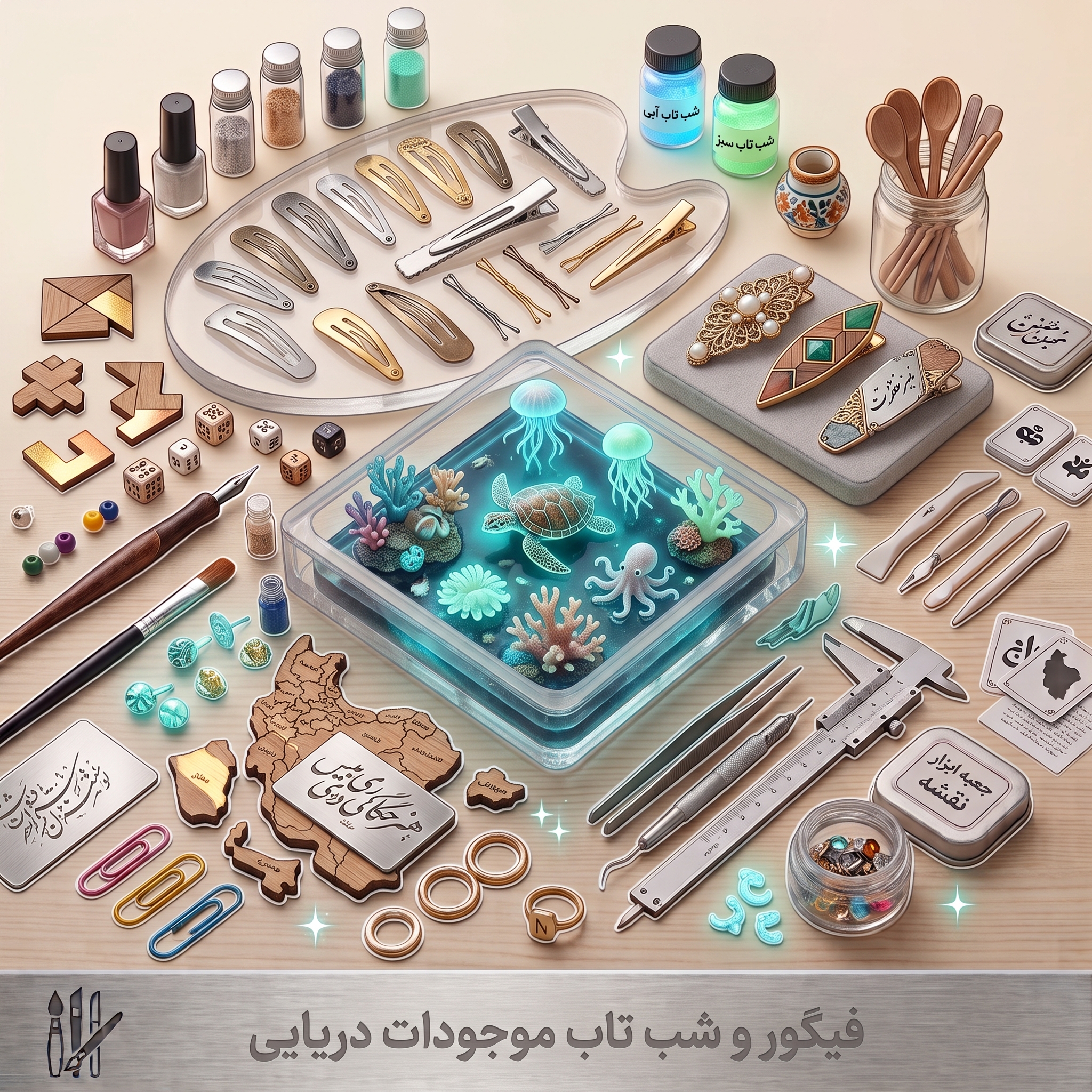 فیگور و شب تاب موجودات دریایی