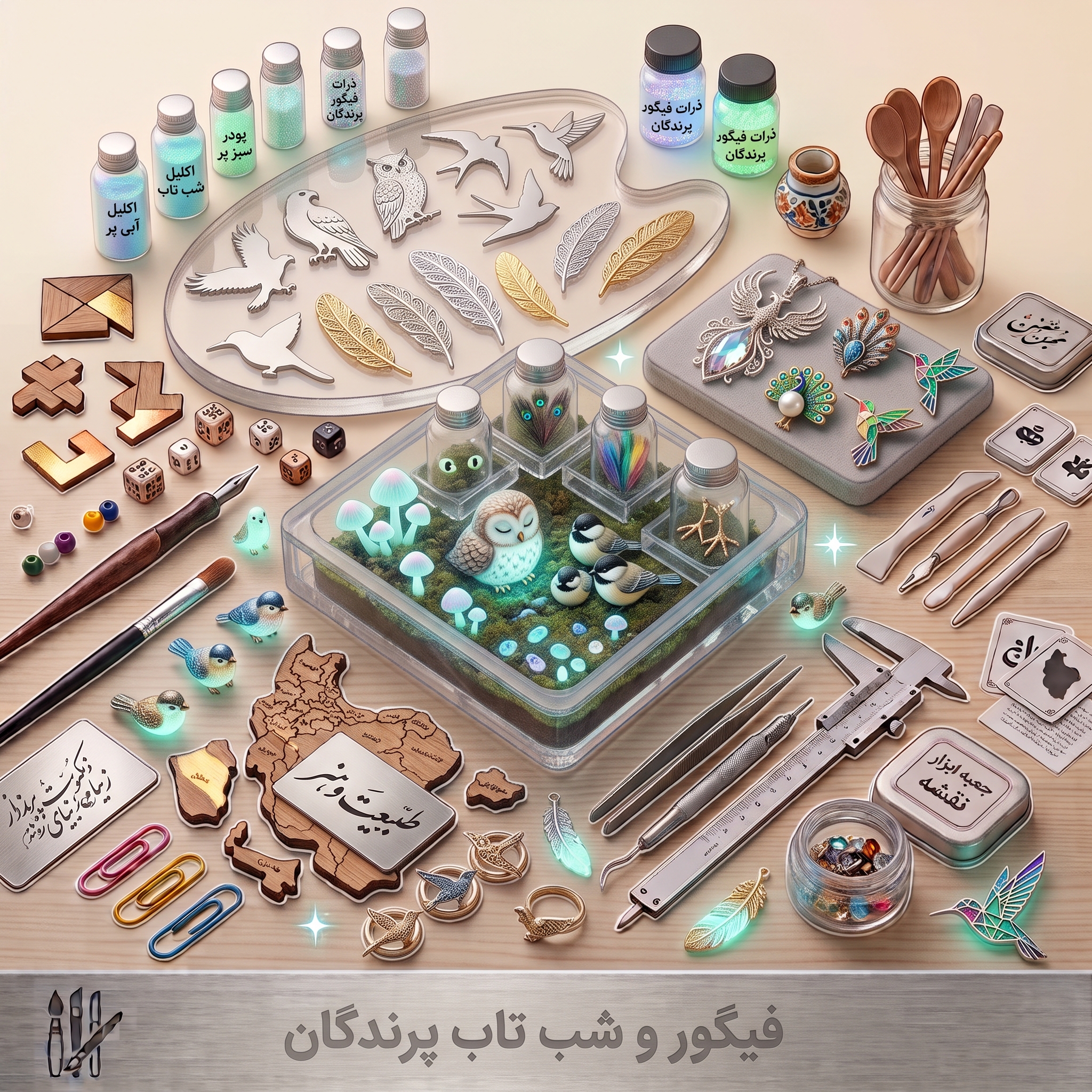 فیگور و شب تاب پرندگان