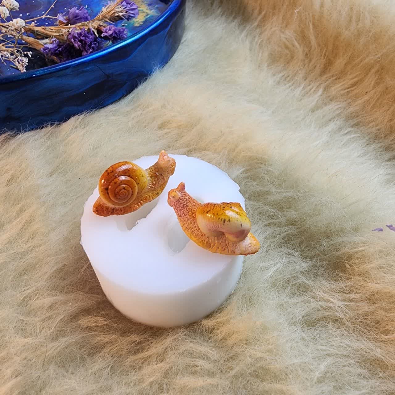 قالب سیلیکونی حلزون دوتایی
