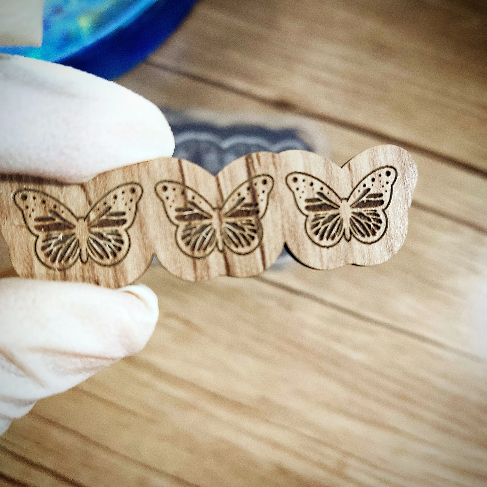 قالب سیلیکونی گیره مو کد f59 2