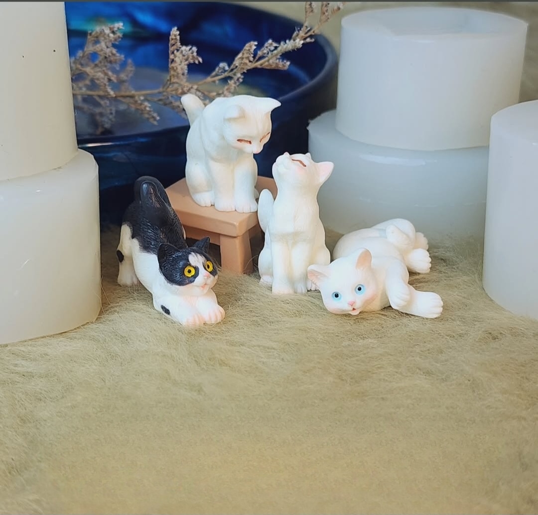 قالب گربه تکی و چهارپایه