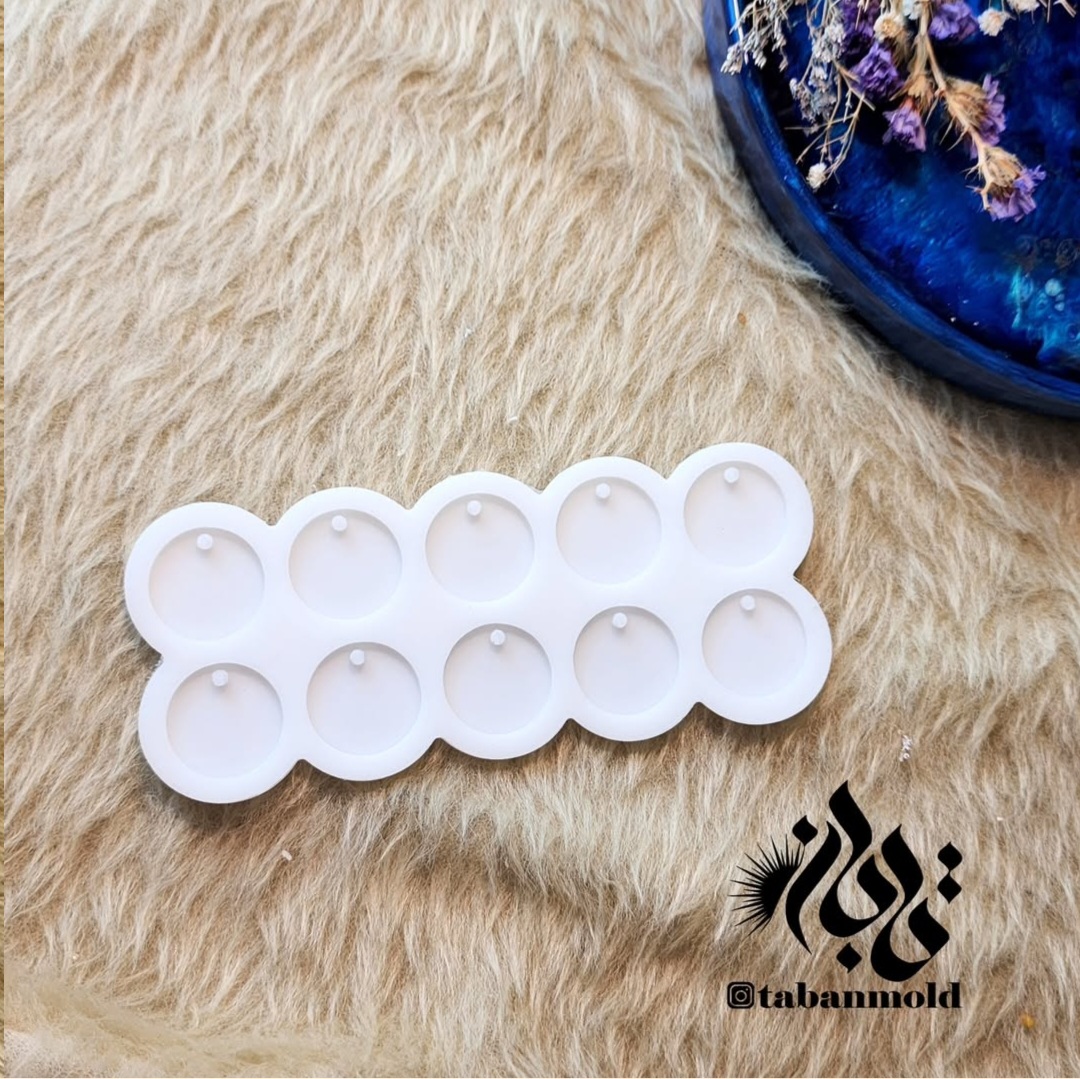 قالب پالت ده تایی سایز ۲/۵سانتی پیندار